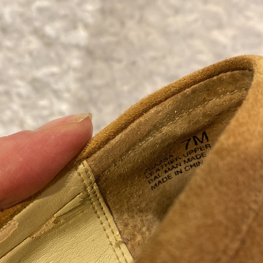 Chinese Laundry Brown Suede Loafers - Picture 6 of 8